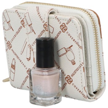 Dámska malá peňaženka biela - Coveri Pretty