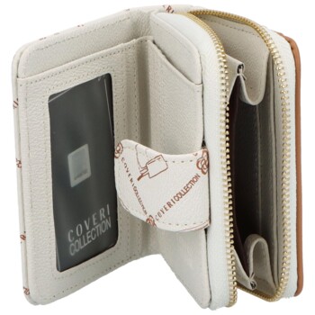 Dámska malá peňaženka biela - Coveri Pretty