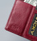 Malá dámska peňaženka kožená tmavo červená - Lorenti 55287 SH