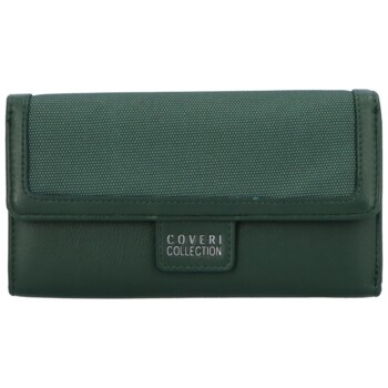 Dámska peňaženka tmavo zelená - Coveri Marisol