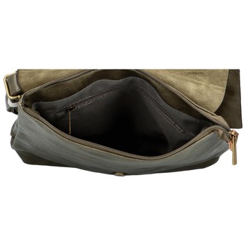 Dámsky mestský batoh tmavozelený - Paolo Bags Vivet