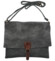 Dámská koženková crossbody šedá - Paolo Bags Ludmila