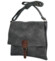 Dámská koženková crossbody šedá - Paolo Bags Ludmila