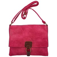 Dámska crossbody kabelka fuchsiová - Paolo Bags Jostein