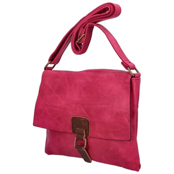 Dámska crossbody kabelka fuchsiová - Paolo Bags Jostein