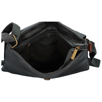 Dámska crossbody kabelka tmavosivá - Paolo Bags Jostein