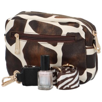 Dámska crossbody kabelka coffee - MaxFly Walleska