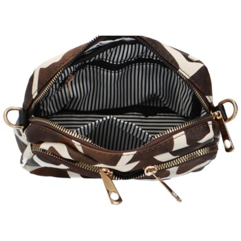 Dámska crossbody kabelka coffee - MaxFly Walleska