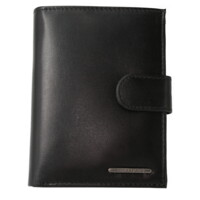 Pánska kožená peňaženka čierna - Bellugio Alec