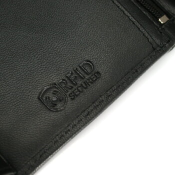 Pánska kožená peňaženka čierna - Bellugio Alec