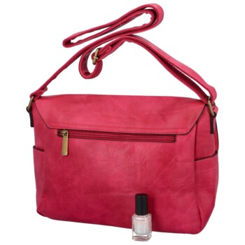 Dámska crossbody kabelka fuchsiová - Paolo bags Talisia