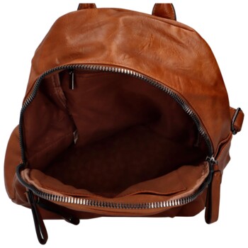 Dámsky batoh hnedý - Paolo bags Tallis