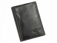 Pánska kožená peňaženka čierna - Buffalo Wild Javier