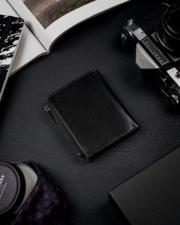 Pánska kožená peňaženka čierna - Rovicky Carlos