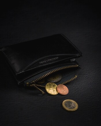 Pánska kožená peňaženka čierna - Rovicky Carlos