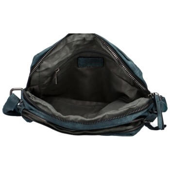 Dámska crossbody kabelka modrá - Paolo bags Denerie