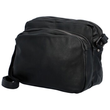 Dámska crossbody kabelka čierna - Paolo bags Denerie