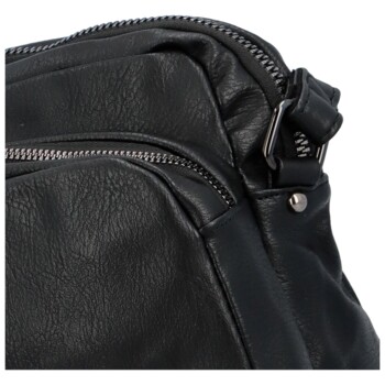 Dámska crossbody kabelka čierna - Paolo bags Denerie