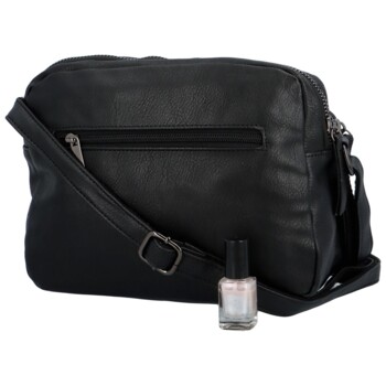 Dámska crossbody kabelka čierna - Paolo bags Denerie