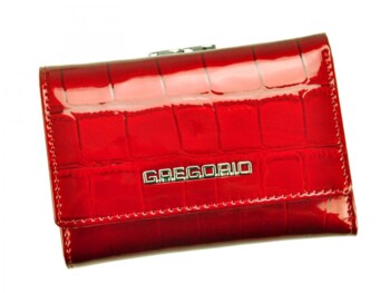 Dámska kožená peňaženka červená - Gregorio Ayva