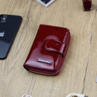 Dámska kožená peňaženka červená - Gregorio Longia