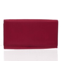 Pánska kožená peňaženka červená matná - Diviley Kevix