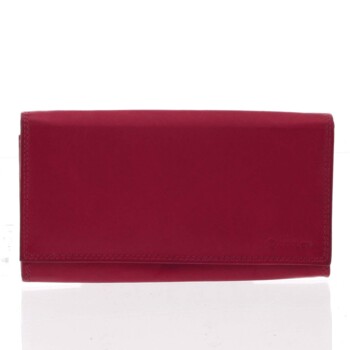 Pánska kožená peňaženka červená matná - Diviley Kevix