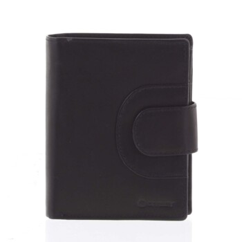 Pánska kožená peňaženka čierna - Diviley Kevix 1