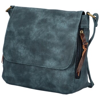 Dámska crossbody kabelka modrá - Paolo bags Valika