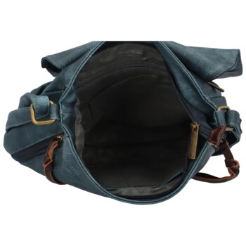Dámska crossbody kabelka modrá - Paolo bags Valika