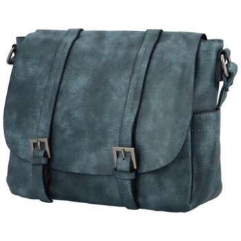 Dámska crossbody kabelka modrá - Paolo bags Santory