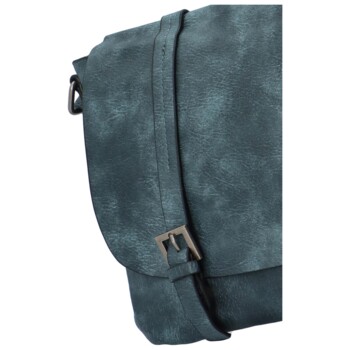 Dámska crossbody kabelka modrá - Paolo bags Santory