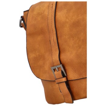 Dámska crossbody kabelka žltá - Paolo bags Santory