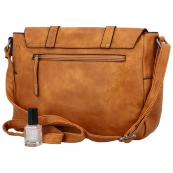 Dámska crossbody kabelka žltá - Paolo bags Santory