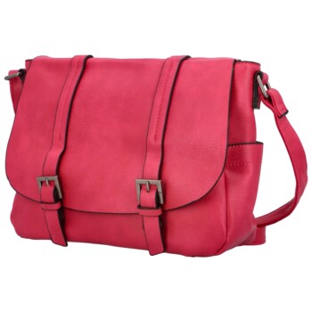 Dámska crossbody kabelka fuchsiová - Paolo bags Santory