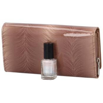 Dámska kožená peňaženka taupe - Patrizia Elison