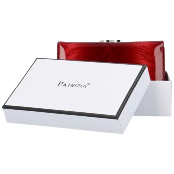 Dámska kožená peňaženka červená - Patrizia Carlita