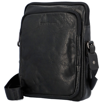 Pánska kožená taška čierna - SendiDesign McKolin