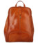 Dámsky kožený batoh koňakový - Delami Vera Pelle Liviena