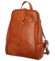 Dámsky kožený batoh koňakový - Delami Vera Pelle Liviena