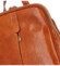 Dámsky kožený batoh koňakový - Delami Vera Pelle Liviena