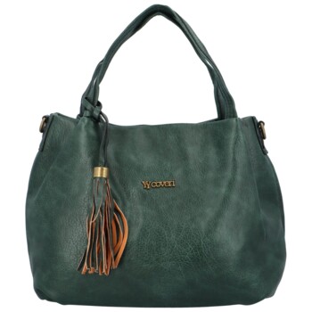 Dámska kabelka na rameno zelená - Coveri Millewa