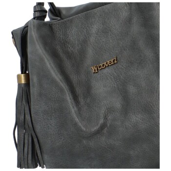 Dámska kabelka na rameno šedá - Coveri Millewa