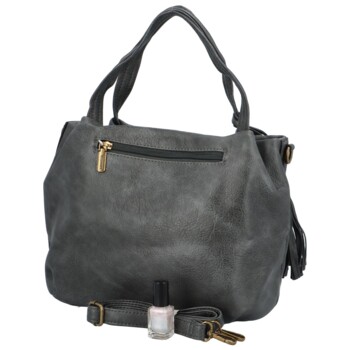 Dámska kabelka na rameno šedá - Coveri Millewa