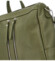 Dámsky kožený batoh zelený - Delami Vera Pelle Randr