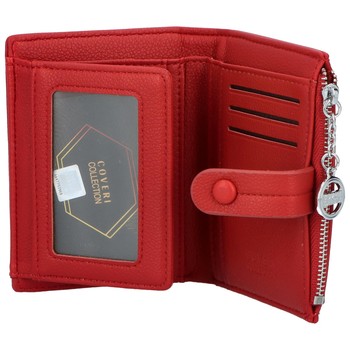 Dámska peňaženka červená - Coveri CW171
