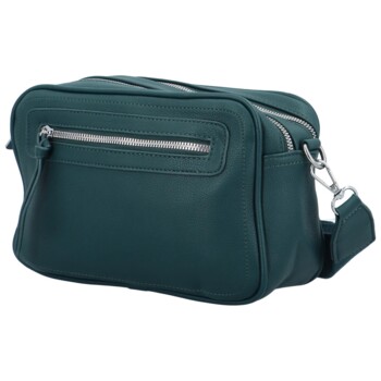 Dámska crossbody kabelka tmavo zelená - Paolo bags Tselmega