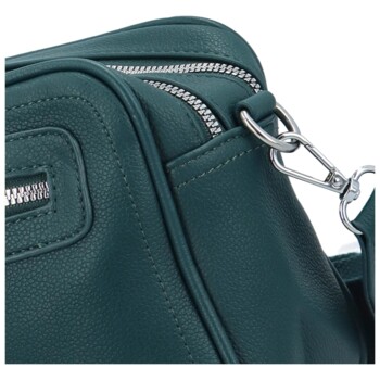 Dámska crossbody kabelka tmavo zelená - Paolo bags Tselmega