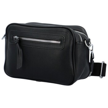 Dámska crossbody kabelka čierna - Paolo bags Tselmega