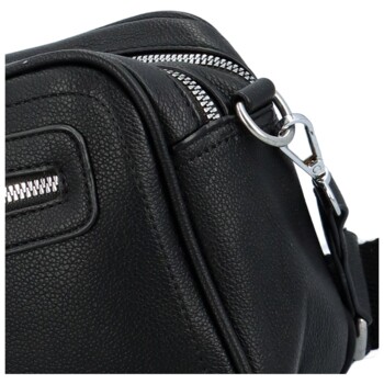 Dámska crossbody kabelka čierna - Paolo bags Tselmega